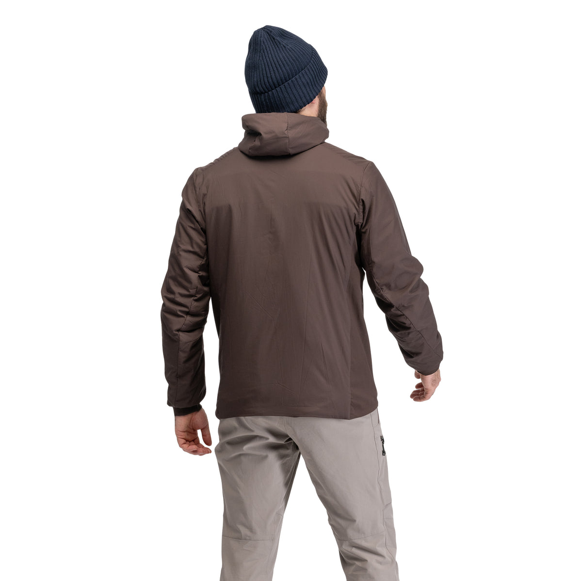 Bergans Holo Insulated Hood Jacket Men Dark Chocolate