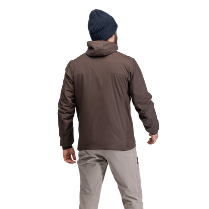 Bergans Holo Insulated Hood Jacket Men Dark Chocolate