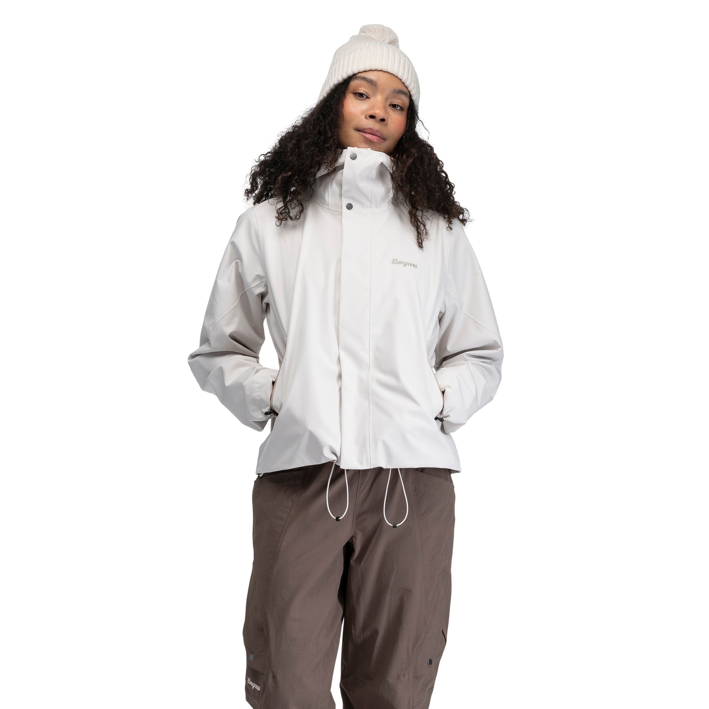 Bergans Vega 2L Shell Jacket Women Bone White