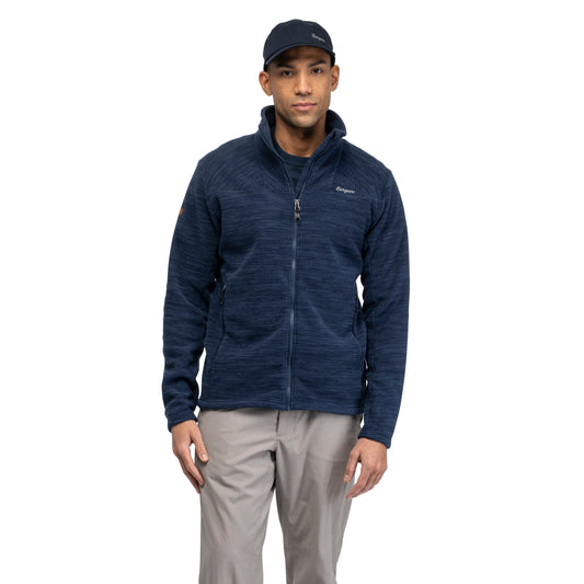 Bergans Hareid Fleece Jacket Men Navy Blue