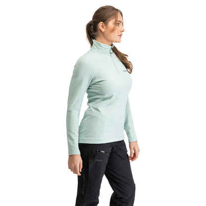 Bergans Midtli Midlayer Half Zip Women Mint Crush
