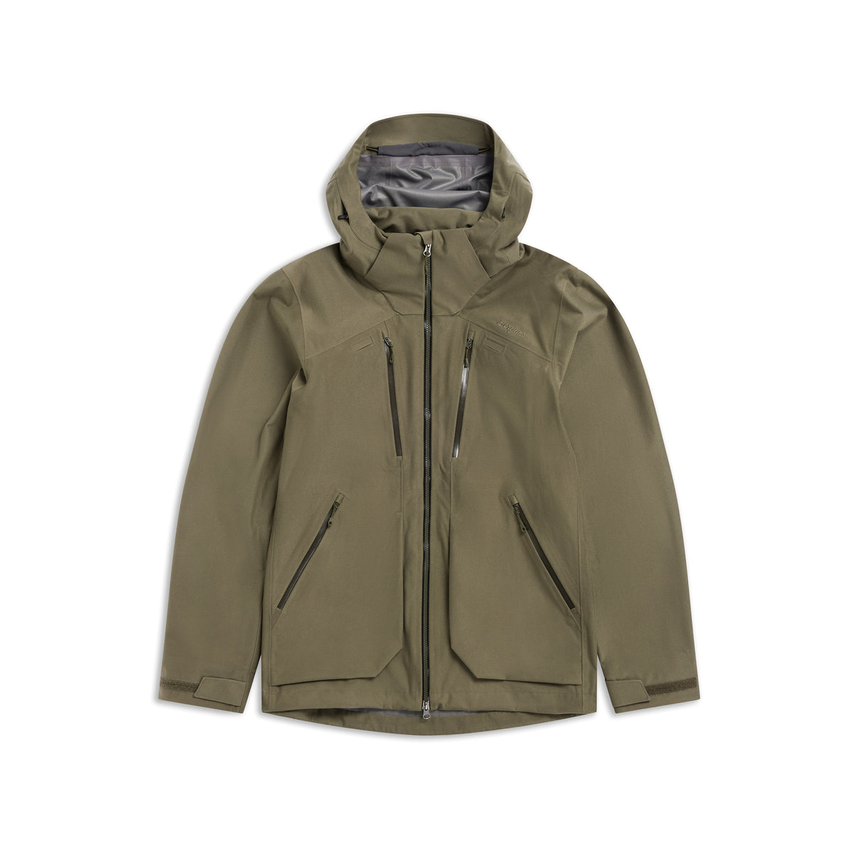 Bergans Hogna 3L Jacket Unisex Green Mud