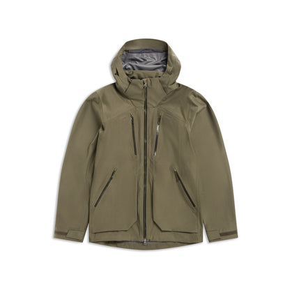 Bergans Hogna 3L Jacket Unisex Green Mud