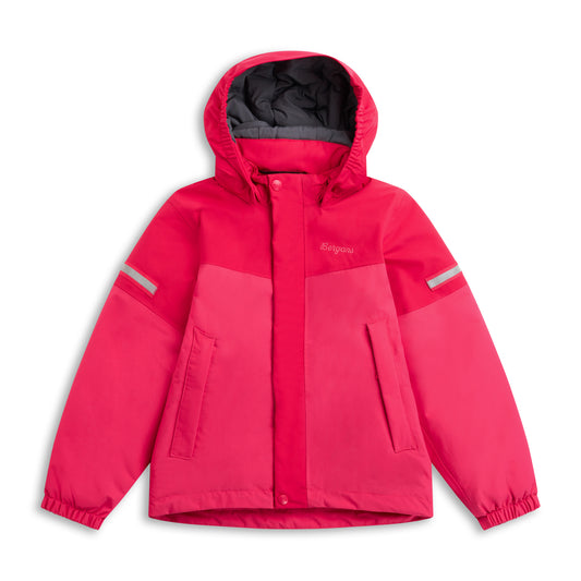 Bergans Lilletind Insulated Shell Jacket Kids Light Alpine Rose / Alpine Rose