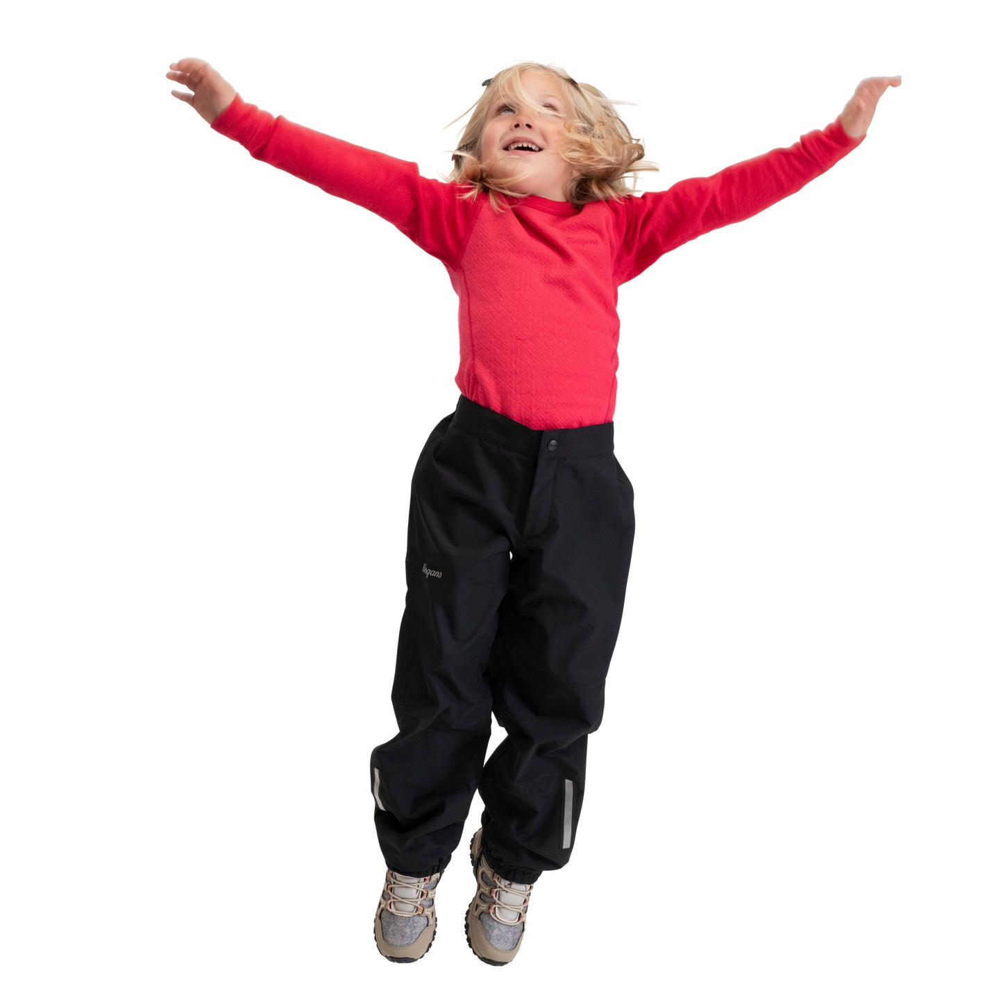 Bergans Lilletind 2L Shell Pants Kids Black