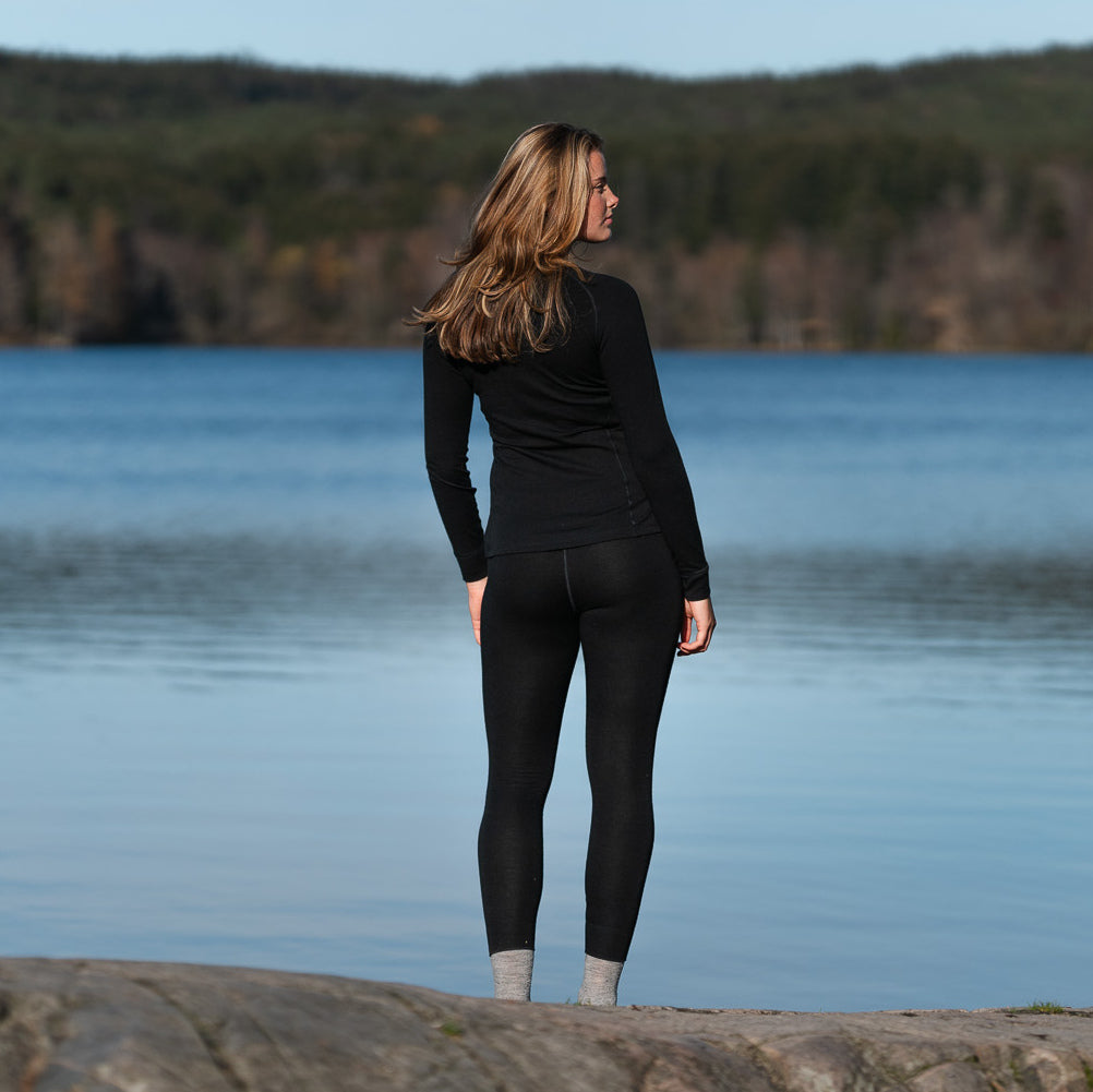 Bergans Inner:Dual Merino Tights Women Black