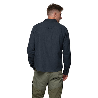 Bergans Nordmarka Flannel Shirt Men Navy Blue