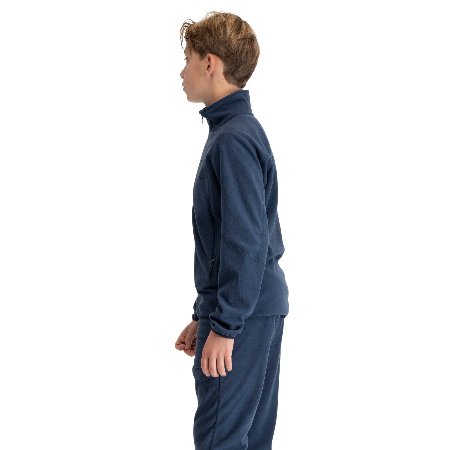 Bergans Junior Fleece Midlayer Jacket Navy Blue