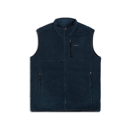 Bergans Lunnan Pile Fleece Vest Men Navy Blue