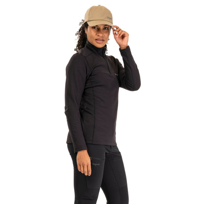Bergans Midtli Midlayer Half Zip Women Black