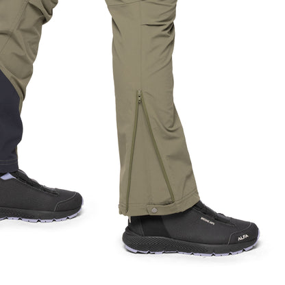 Bergans Breheimen Softshell Pants Women Dark Green Mud