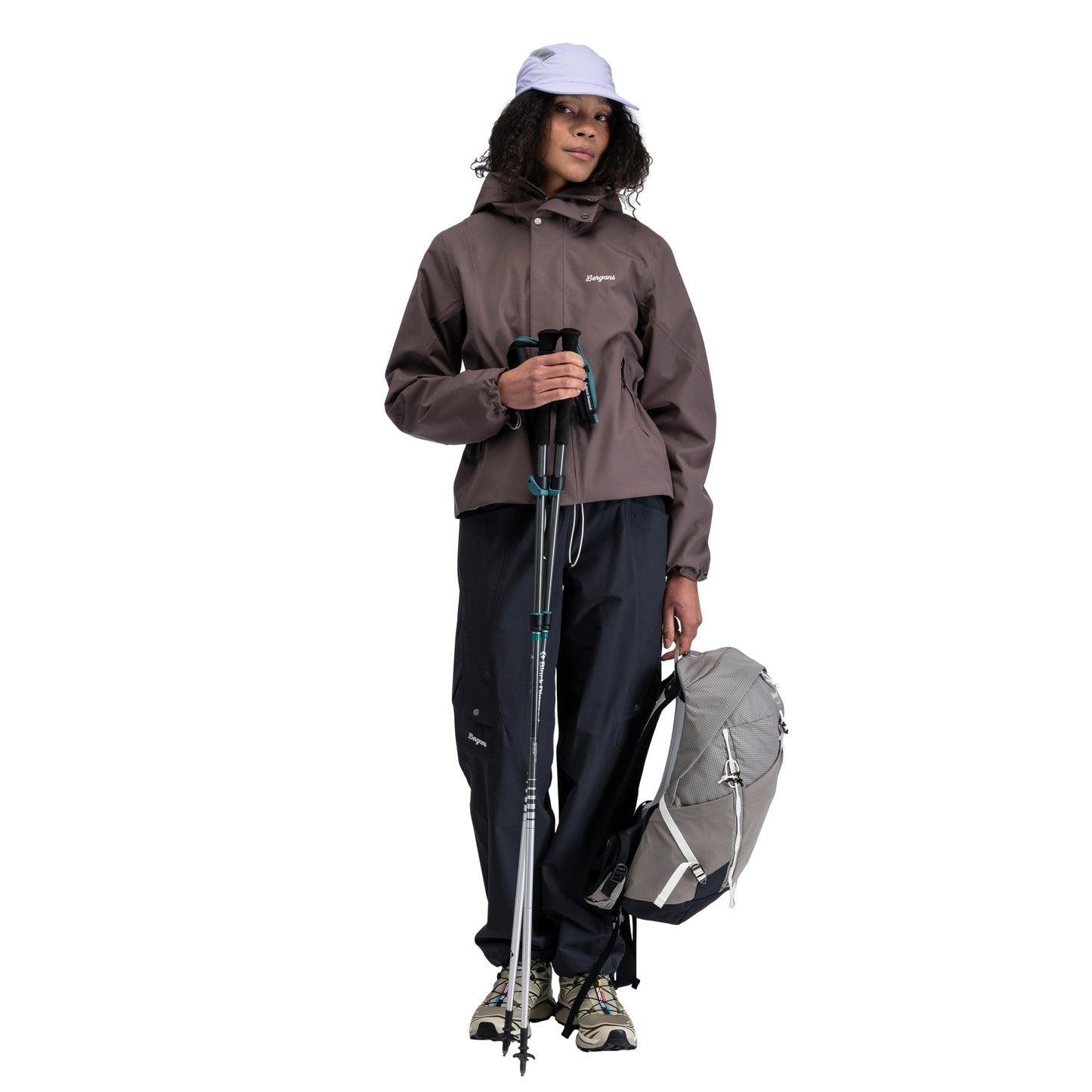 Bergans Vega 2L Shell Jacket Women Hot Cocoa