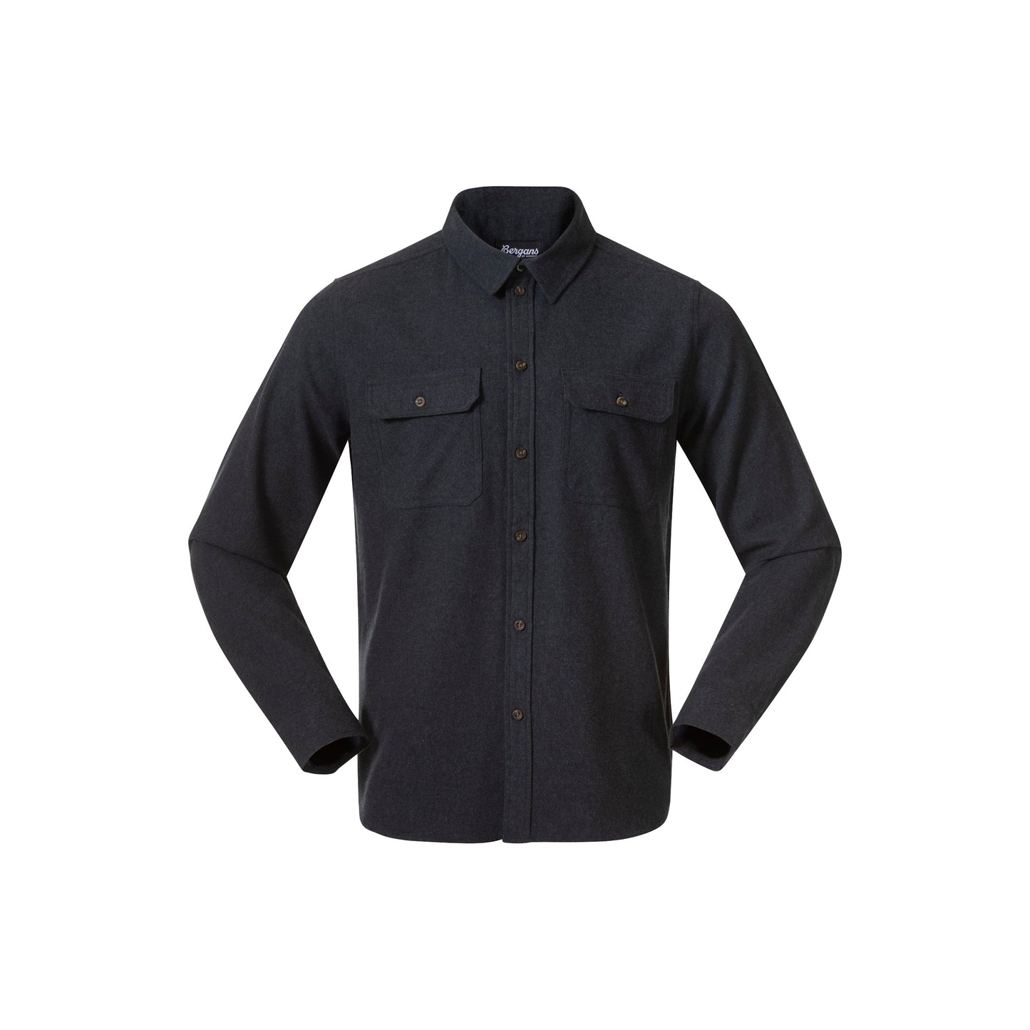 Bergans Nordmarka Flannel Shirt Men Navy Blue