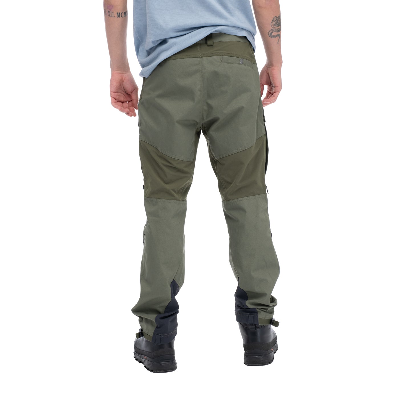 Bergans Nordmarka Favor Outdoor Pants Men Green Mud/Dark Green Mud