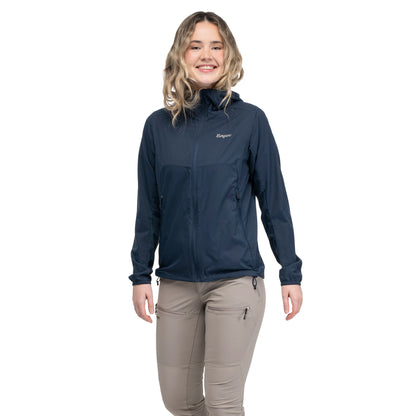Bergans Rabot Windbreaker Jacket Women Navy Blue