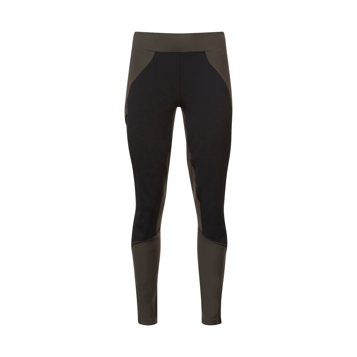Bergans Fløyen Winter Tights Women Dark Green Mud / Black