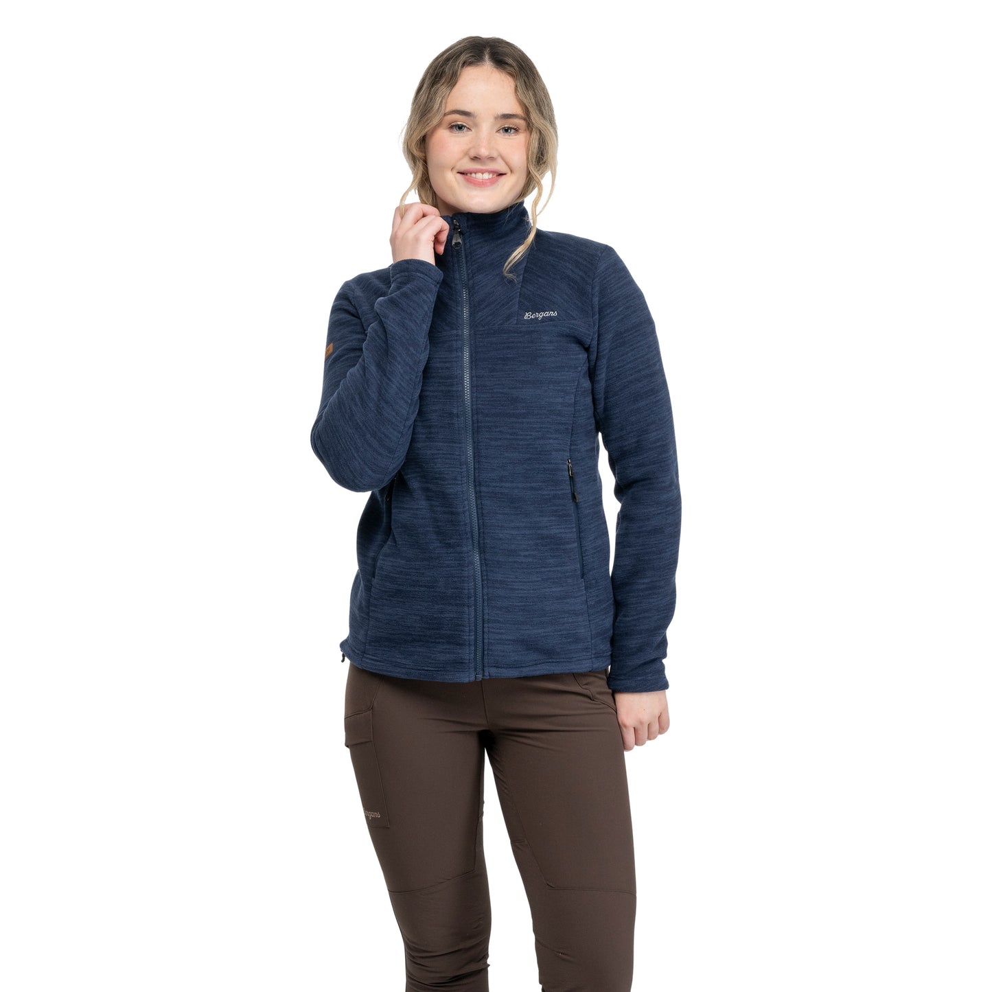 Bergans Hareid Fleece Jacket Women Navy Blue