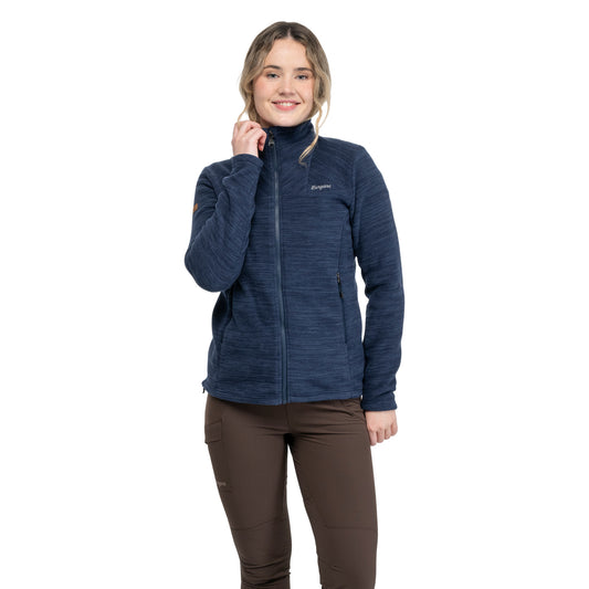 Bergans Hareid Fleece Jacket Women Navy Blue