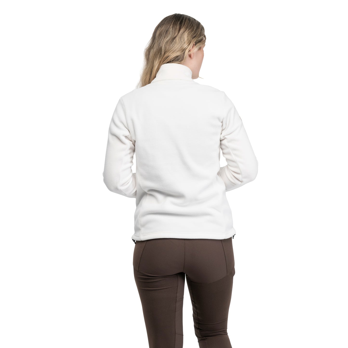 Bergans Hareid Fleece Jacket Women Vanilla White