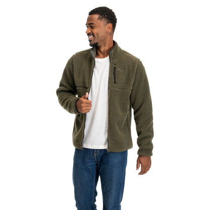 Bergans Lunnan Pile Fleece Jacket Men Pine Forest