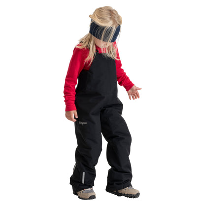 Bergans Lilletind Insulated Shell Bib Kids Black