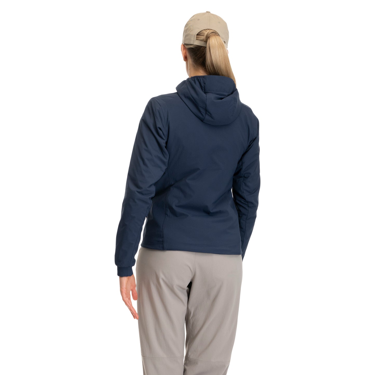 Bergans Holo Insulated Hood Jacket Women Navy Blue