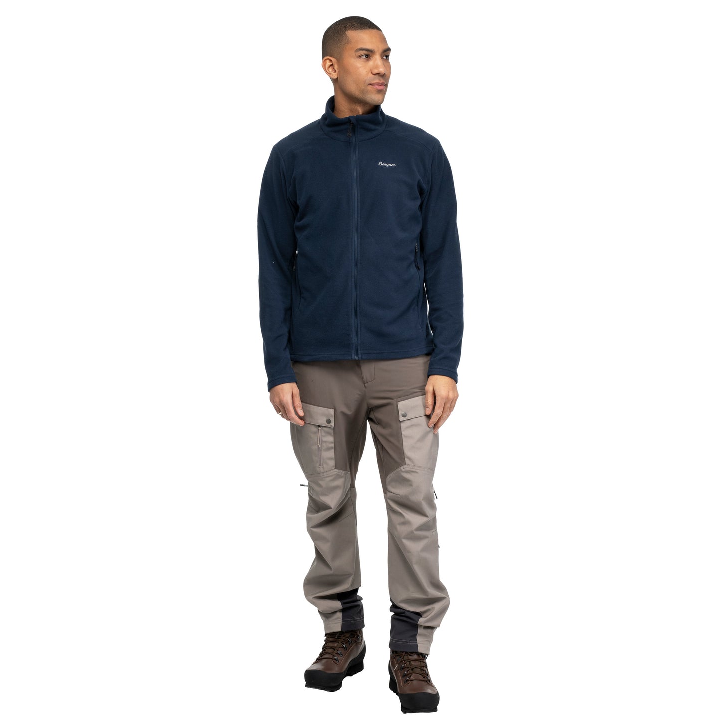 Bergans Finnsnes Fleece Jacket Men Navy Blue