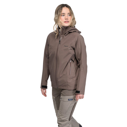 Bergans Vaagaa 3L Shell Jacket Women Hot Cocoa