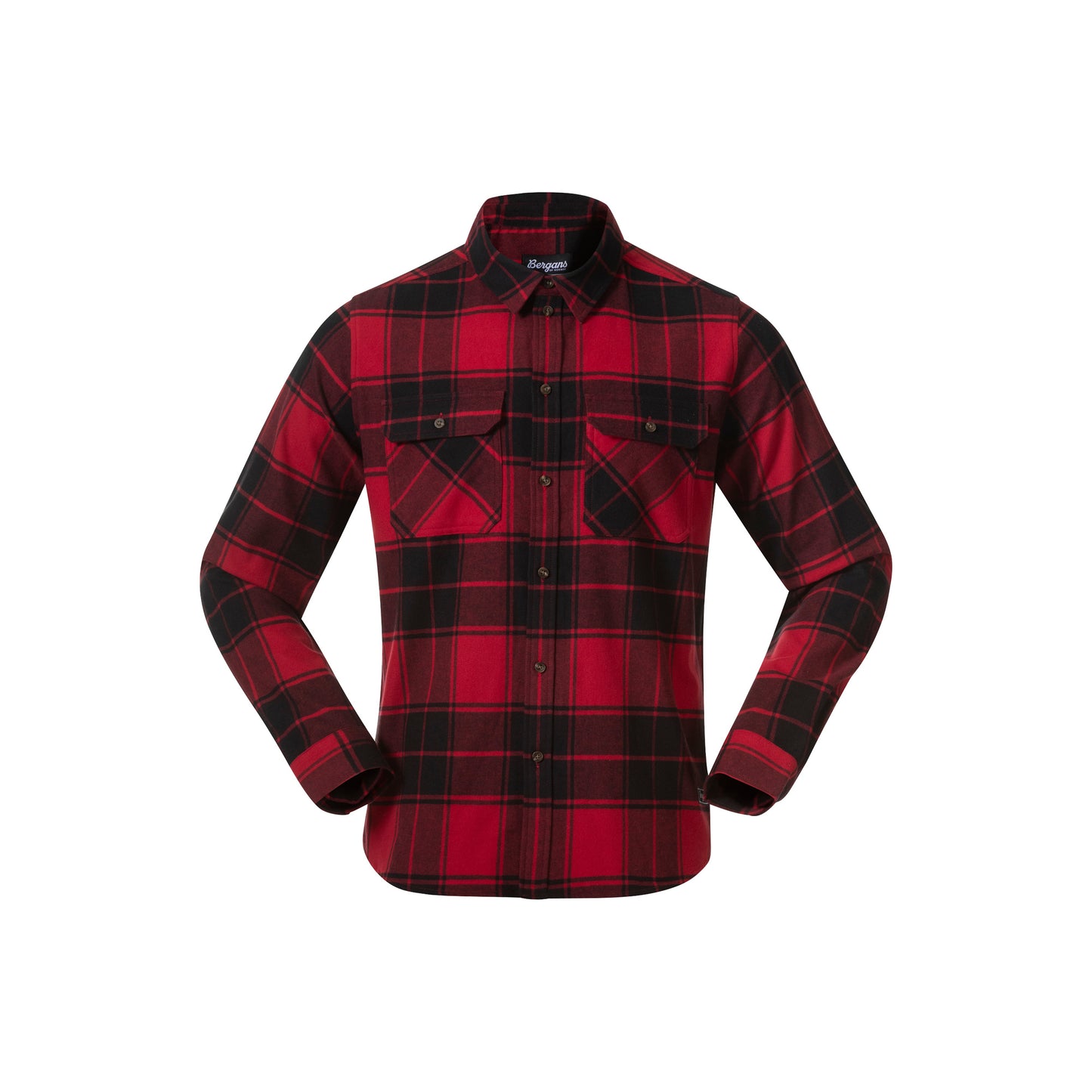 Bergans Nordmarka Flannel Shirt Men Red/Black Check