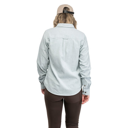 Bergans Nordmarka Flannel Shirt Women Dried Sage