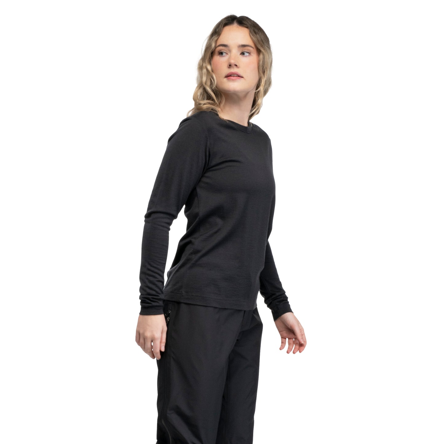 Bergans Merino Long Sleeve Women Dark Shadow Grey