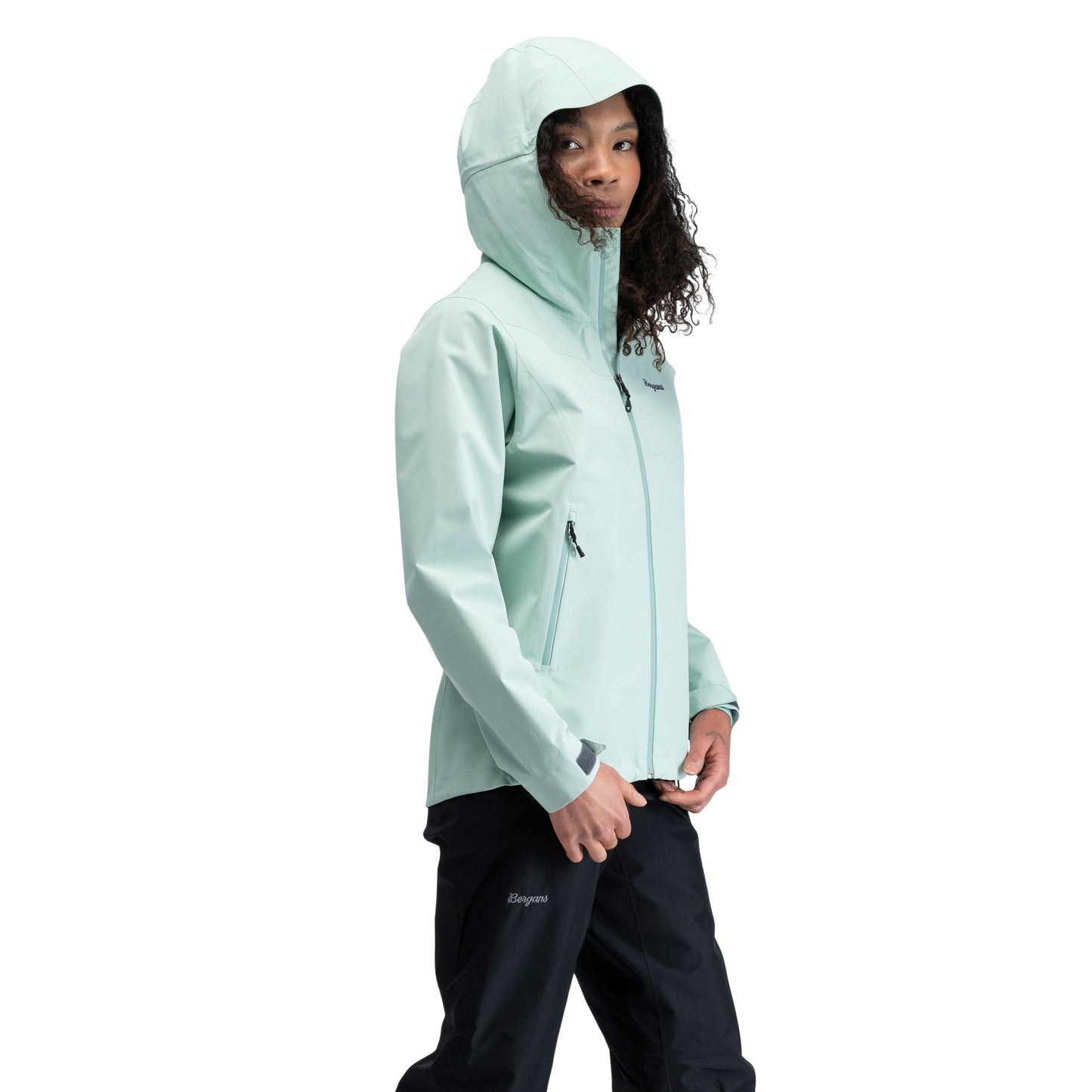 Bergans Essentials 2.5L Shell Jacket Women Mint Crush
