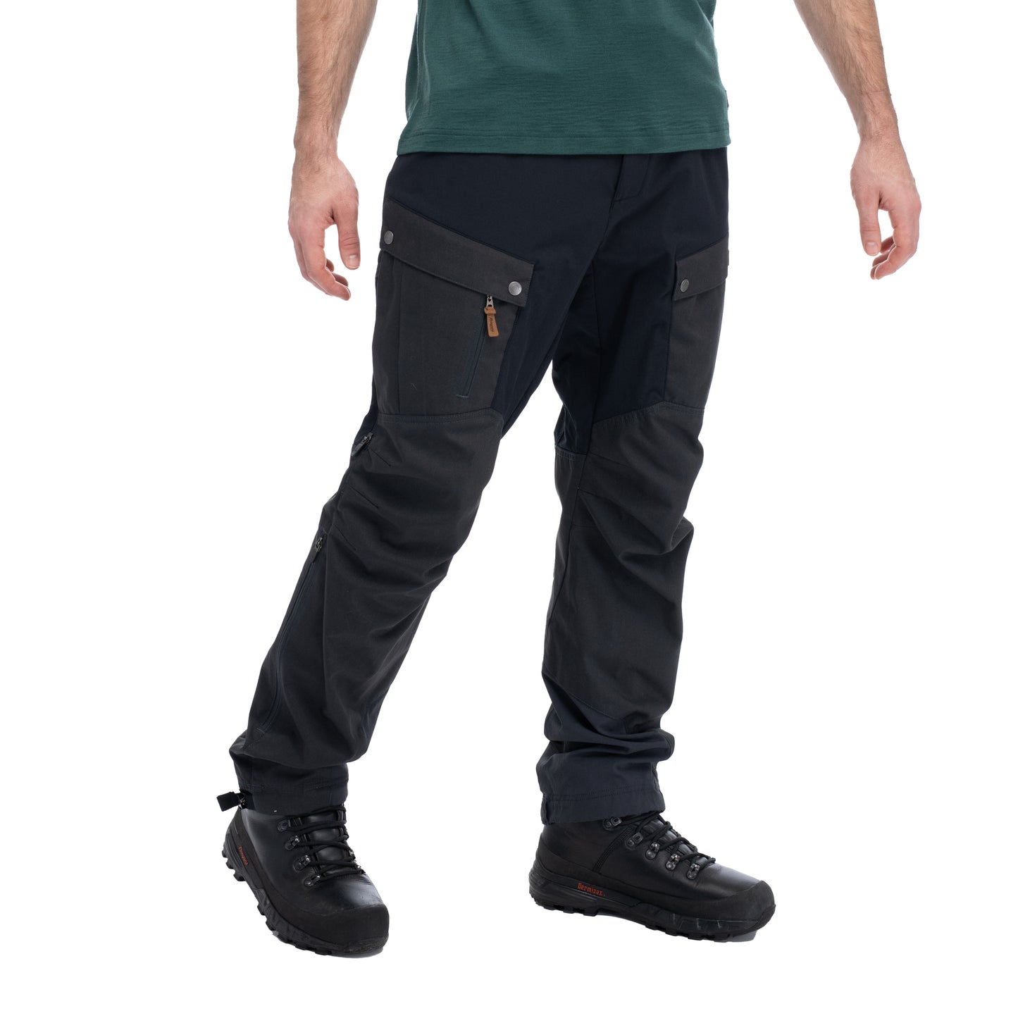 Bergans Nordmarka Favor Outdoor Pants Men Dark Shadow Grey/Black