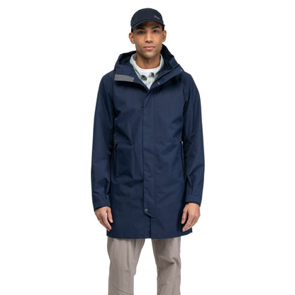 Bergans Oslo 2L Shell Coat Men Navy Blue