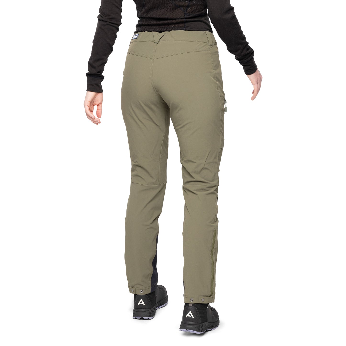 Bergans Breheimen Softshell Pants Women Dark Green Mud