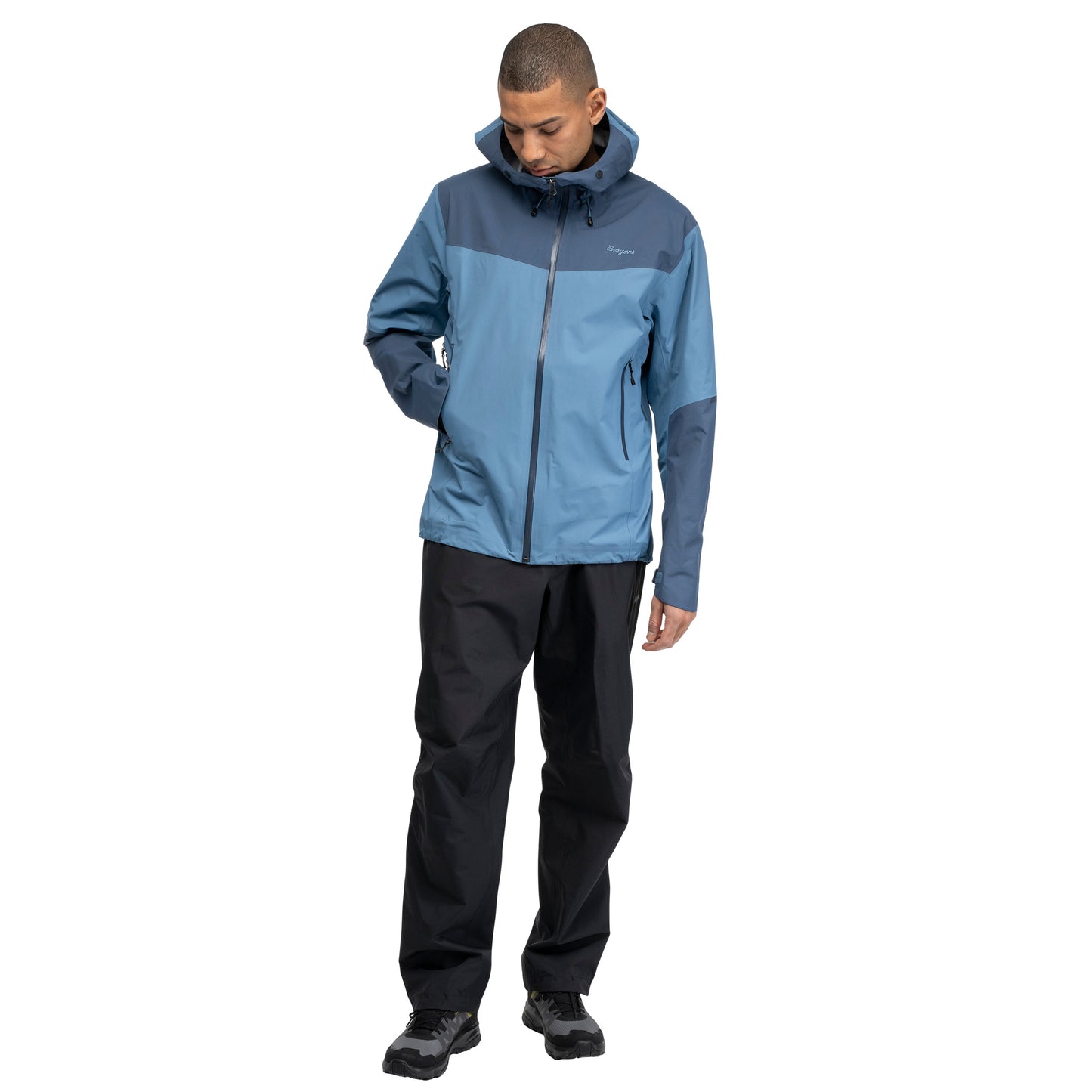 Bergans Rabot Light 3L Shell Jacket Men Elemental Blue / Granite Blue
