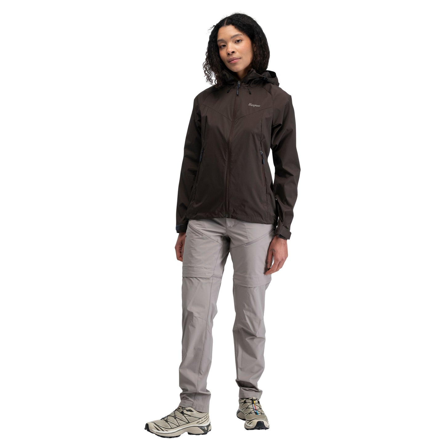 Bergans Microlight Jacket Women Dark Chocolate