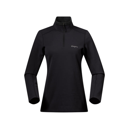 Bergans Midtli Midlayer Half Zip Women Black