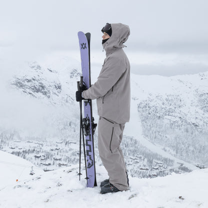 Bergans Oppdal Insulated Shell Jacket Men Rock Taupe