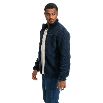 Bergans Lunnan Pile Fleece Jacket Men Navy Blue
