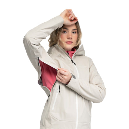 Bergans Essentials 3L Shell Jacket Women Coastal Sand
