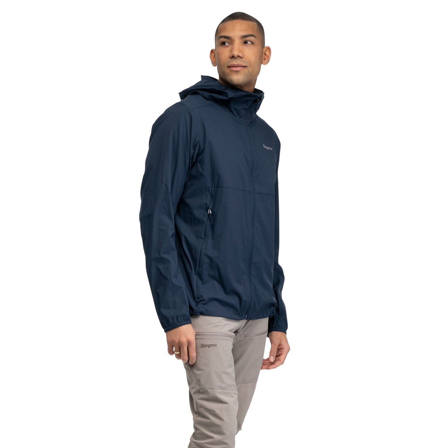 Bergans Rabot Windbreaker Jacket Men Navy Blue