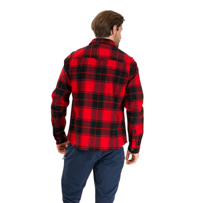 Bergans Nordmarka Flannel Shirt Men Red/Black Check