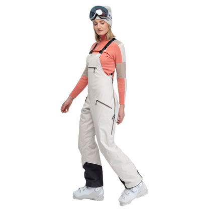 Bergans Oppdal Insulated Shell Bib Pants Women Bone White