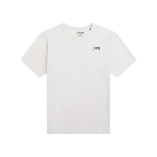 Bergans Logo Cotton Tee Men Arctic White