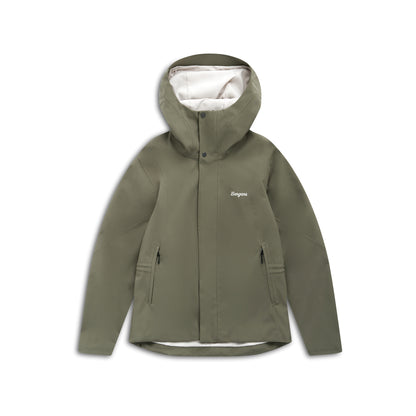 Bergans Vega 2L Shell Jacket Women Green Mud