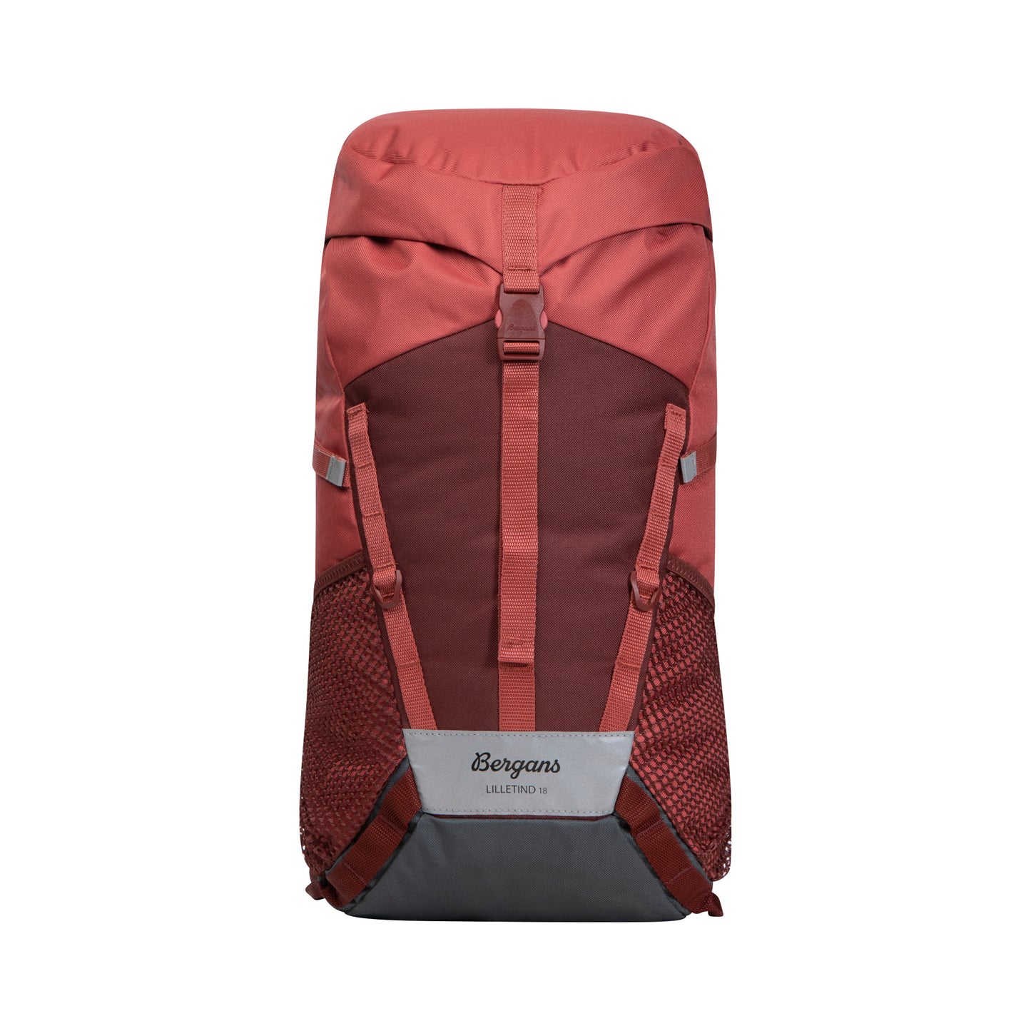 Bergans Kids' Lilletind 18L Rusty Dust / Amarone Red