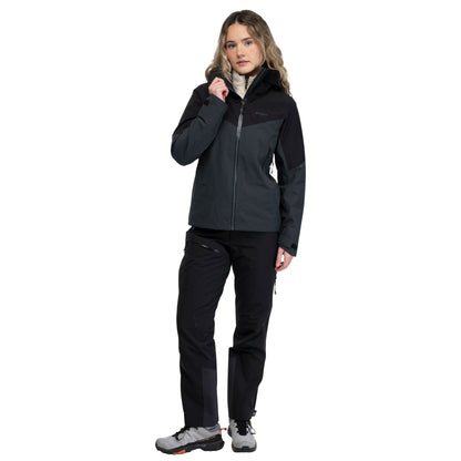 Bergans Rabot Alpine 3L Shell Jacket Women Black / Dark Shadow Grey