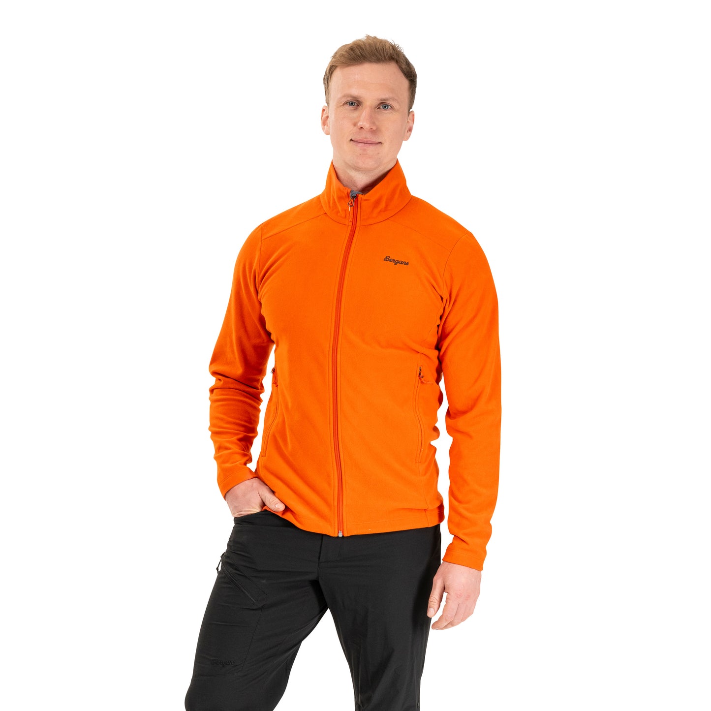 Bergans Finnsnes Fleece Jacket Men Lava
