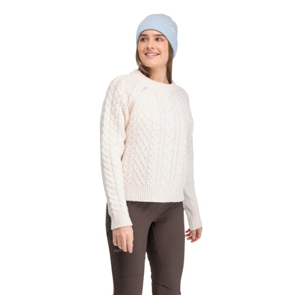 Bergans Lofoten Knitted Wool Jumper Women Creme